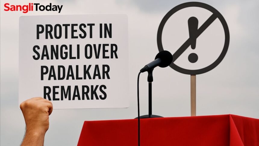 Gopichand Padalkar Remarks Spark Protest Sangli