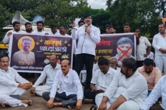 Jat Officer Death Protest Vikram Sawant