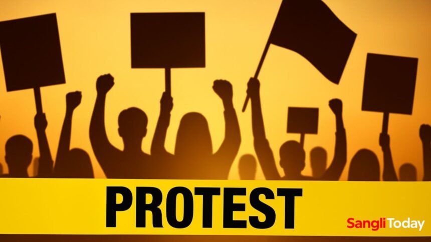 Padalkar Remarks Protest Islampur 22 September