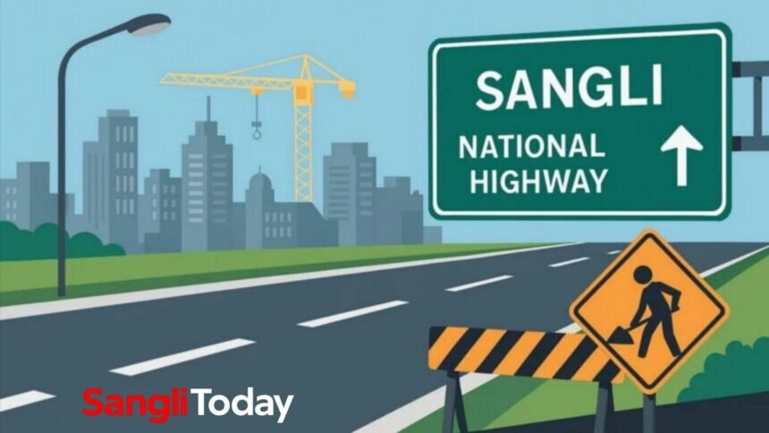 sangli news municipal corporation road development