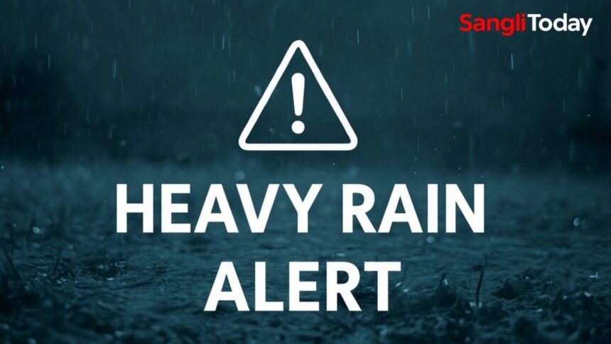 Sangli Heavy Rain Alert NDMA