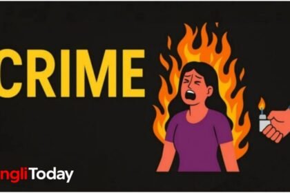 Sangli crime news illustration – symbolic image showing violence and justice concept