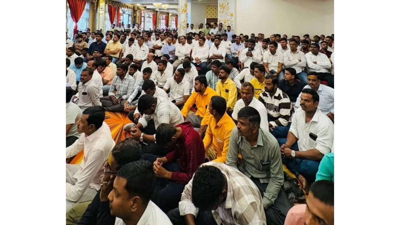 Gopichand Padalkar Mumbai Workers Meeting