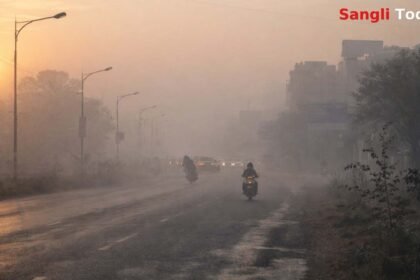 In Sangli, the cold weather persists; even though the cold wave has subsided, the chill in the air remains.