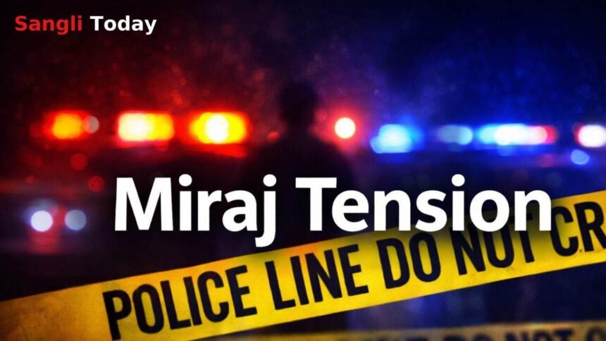 In Miraj a statue of a great historical figure was desecrated a case has been registered at the police station