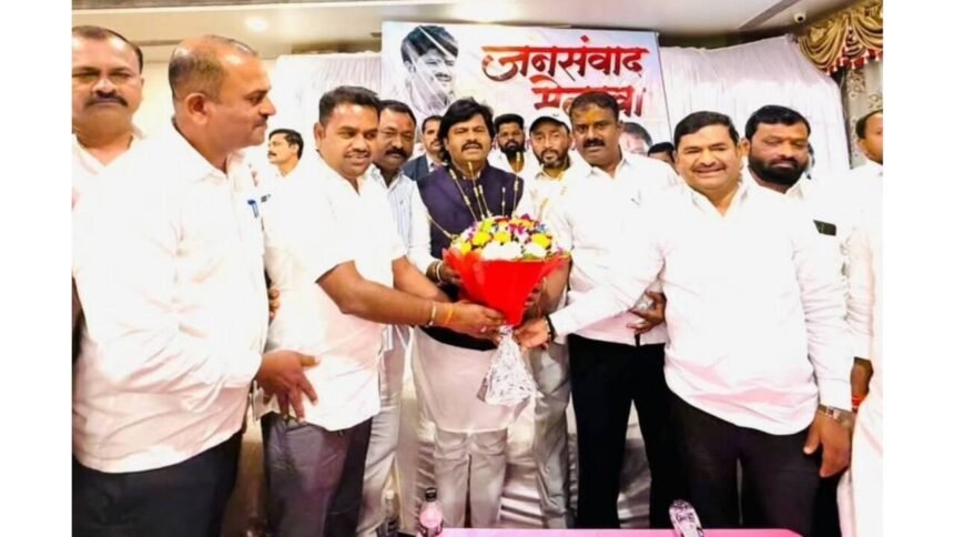 Sangli Jat MLA Gopichand Padalkar Mumbai Workers Meeting