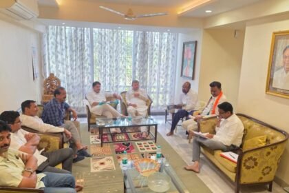 A crucial meeting of the Maha Vikas Aghadi was held in the backdrop of the Sangli Municipal Corporation elections