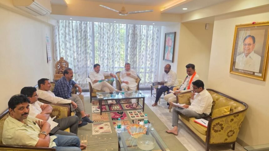 A crucial meeting of the Maha Vikas Aghadi was held in the backdrop of the Sangli Municipal Corporation elections