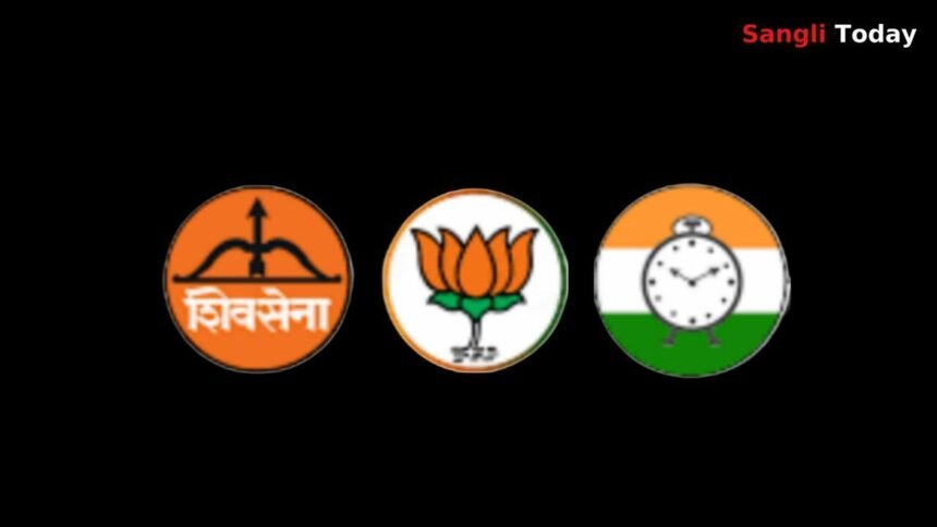 Sangli Municipal Election Mahayuti Seat Sharing Update BJP NCP Shiv Sena Shinde