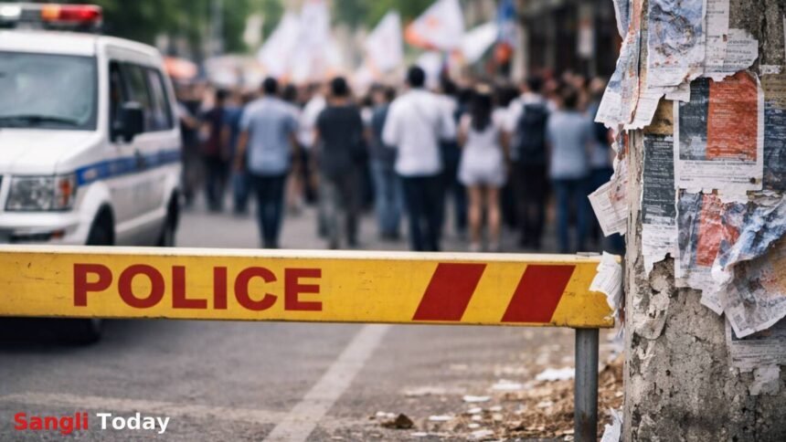 Sangli Municipal Election Model Code Violation Action