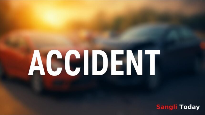 Sangli Peth Truck Accident Bike Rider Death Driver Absconding