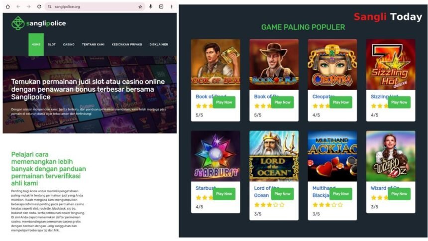 Sangli ZP Website Sangli Police Link Opens Gambling Site