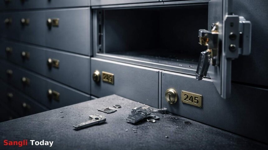 Sangli Atpadi Bank Locker Theft Investigation