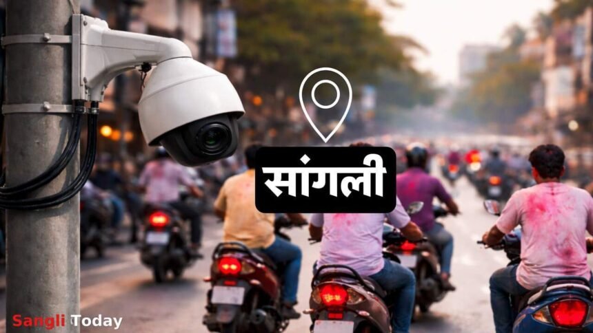 Sangli Police Action Against Reckless Bikers After Counting