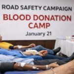 Sangli Road Safety Blood Donation Camp January 21