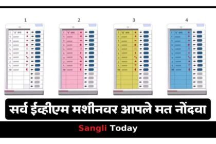 Sangli Election EVM Voting Process Three Or Four Votes
