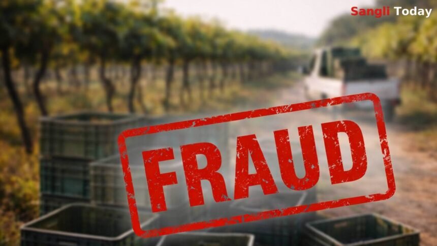 Bedag Grape Farmer 11 Lakh Fraud Miraj Rural Police