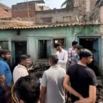 Kupwad Road Hadco Colony Fire Averted Gas Cylinders Sangli