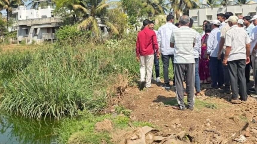 Miraj Kupwad Drainage Water Supply Road Inspection Sangli