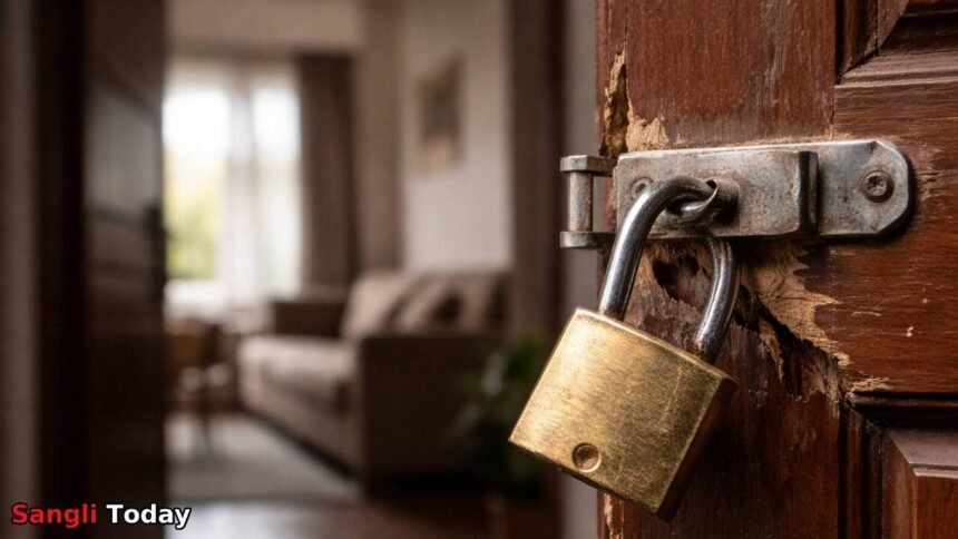 Miraj Mangalwar Peth House Break Theft Gold Silver Cash