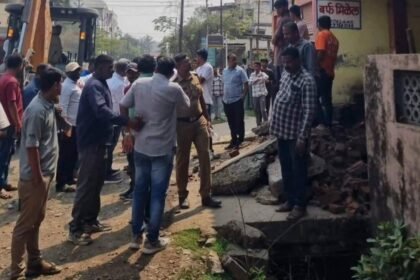 Sangli Bus Stand 100 Feet Road 22 Encroachments-r Removed