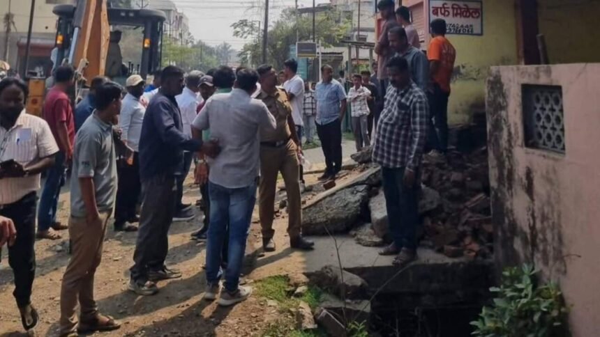 Sangli Bus Stand 100 Feet Road 22 Encroachments-r Removed