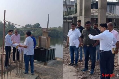 Sangli Miraj Kupwad Development Works Commissioner Field Inspection