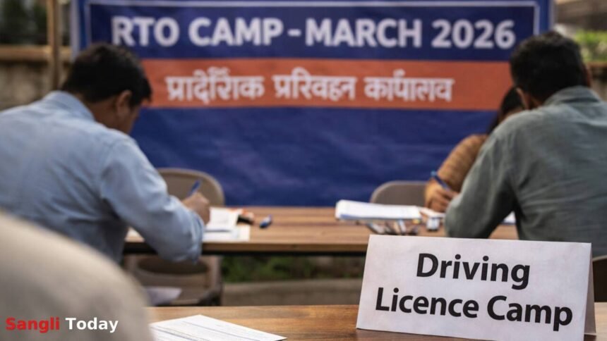 Sangli RTO License Camp March 2026 Taluka Wise Dates