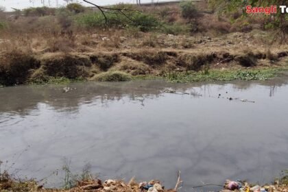 Sangli Railway Station Front Drain Water Stagnation Ward 9 Public Issue