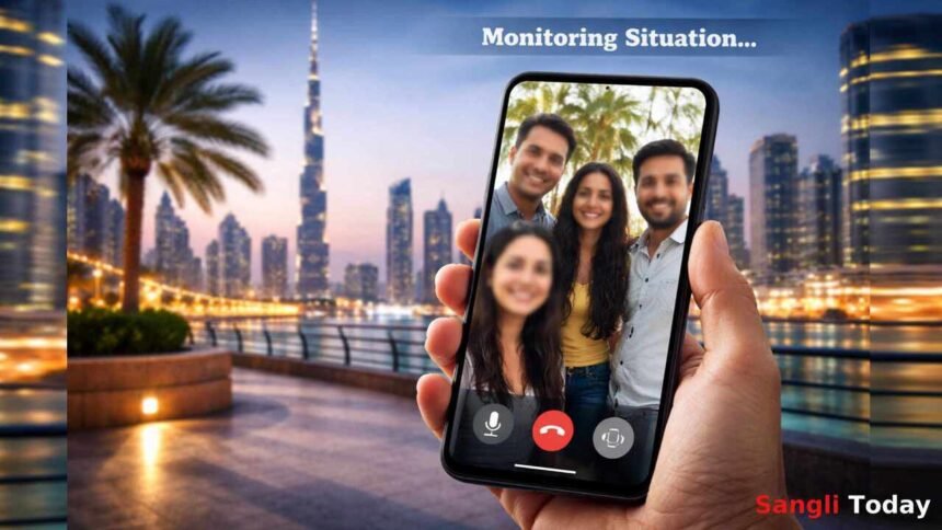 Israel Iran Tension Dubai Sangli Kupwad Tourists Contact