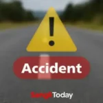 Kupwad Truck Bike Accident