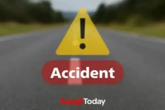 Kupwad Truck Bike Accident