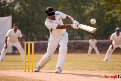 Sangli Blind Cricket Match Chinchbag Ground Sangalwadi