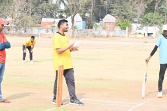 Sangli Blind Cricket Match Shivneri Team Win