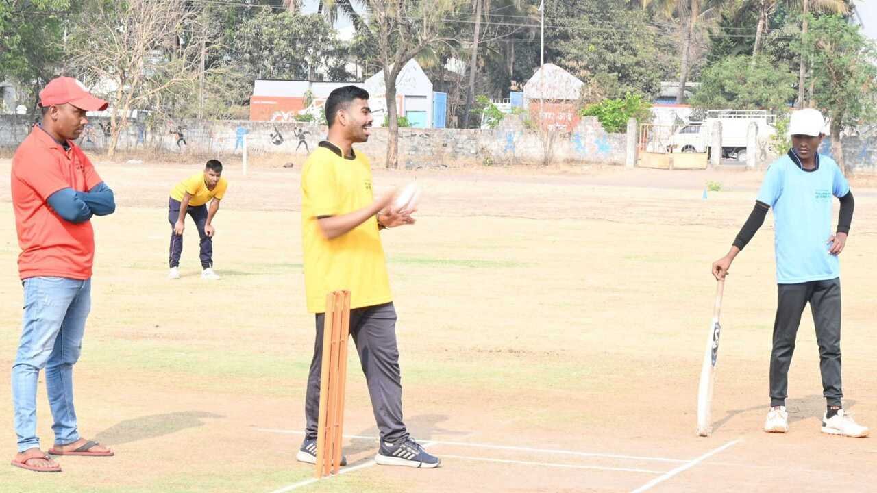 Sangli Blind Cricket Match Shivneri Team Win