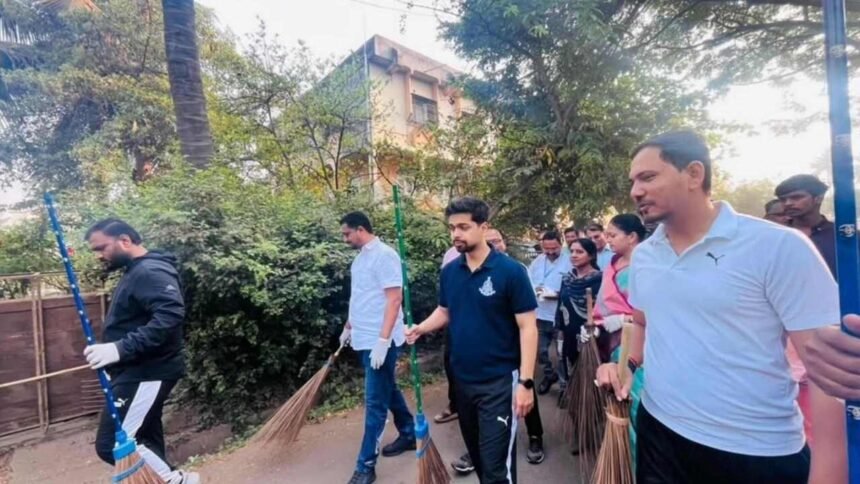 Sangli Maha Swacchata Abhiyan Sangliwadi Cleaning Drive