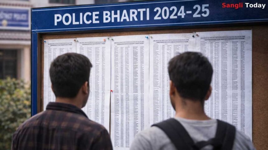 Sangli Police Bharti 2024-25 Written Exam List