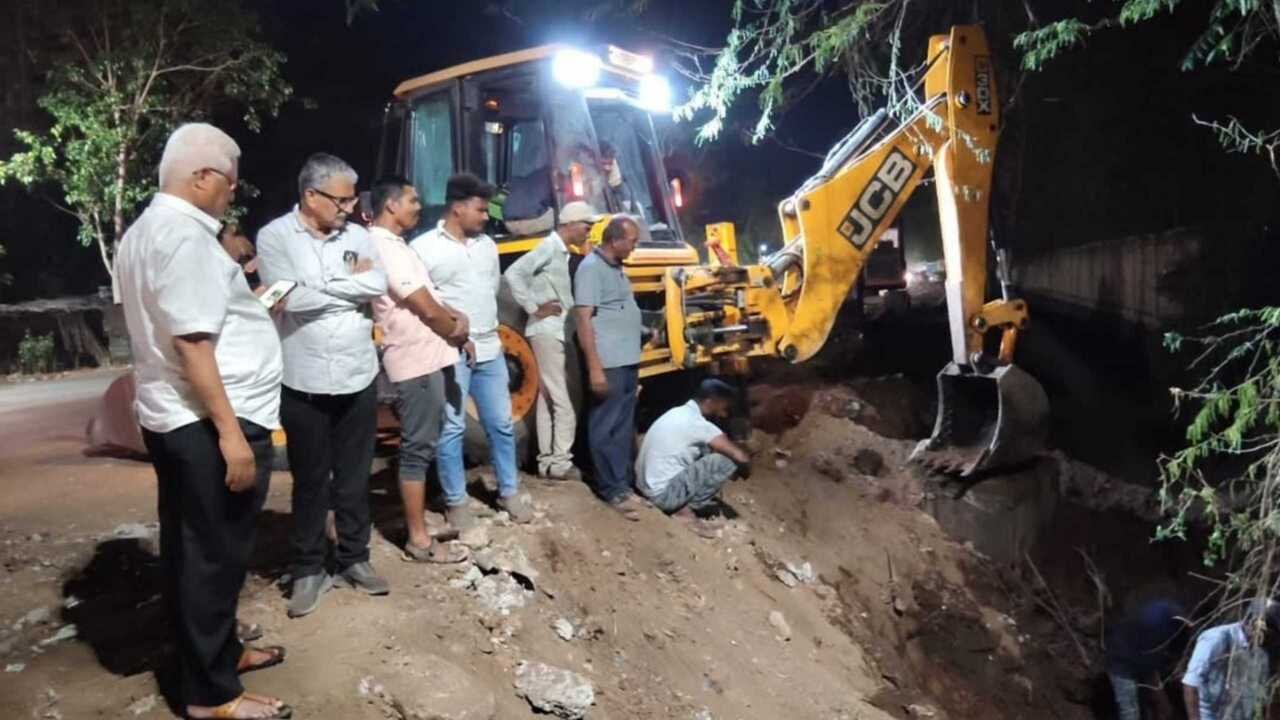 Sangli Water Supply Repair Low Pressure Areas