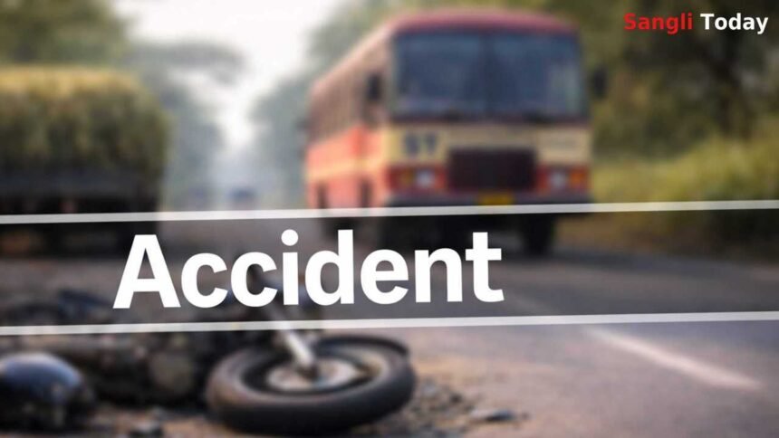 Vita Karad Road St Bus Accident 66 Year Man Death