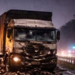 Walwa Highway Truck Accident Driver Death