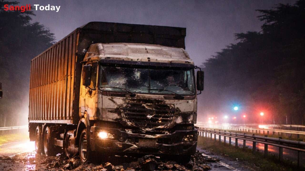 Walwa Highway Truck Accident Driver Death