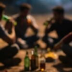 ishwarpur open drinking police action sangli