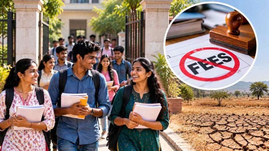 Maharashtra Drought 265 Talukas Student Exam Fee Waiver
