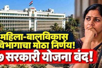 Maharashtra Mahila Bal Vikas Vibhag 7 Schemes Closed Gr Analysis