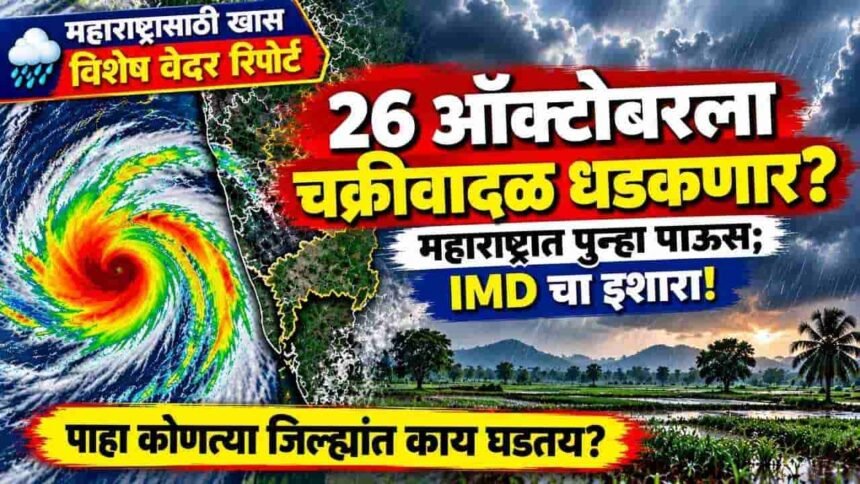 Maharashtra Weather Update Cyclone Alert Imd Rain Forecast