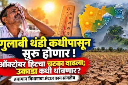 Maharashtra Weather Update October Heat Rain Alert Winter Forecast 21 October 2026