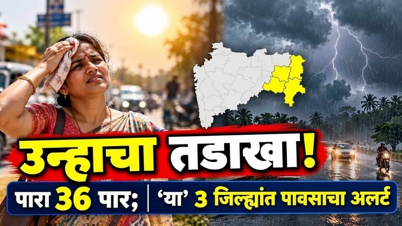 Maharashtra Weather Update Today October Heat Vidarbha Rain Alert Sangli Temperature