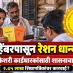 Ration Card Free Food Grain Closed From 1 November 2026 Update Maharashtra