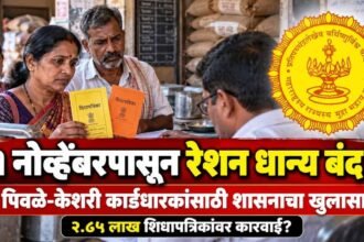 Ration Card Free Food Grain Closed From 1 November 2026 Update Maharashtra