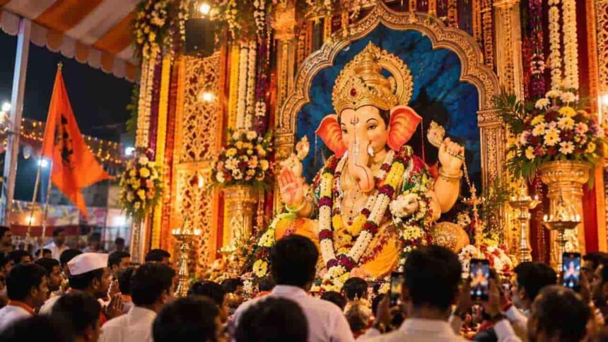 State Level Ganeshotsav Competition Sangli Yedenipani Morya Ganesh Mandal First Prize